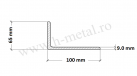 Cornier zincat 100x65x9 mm 1